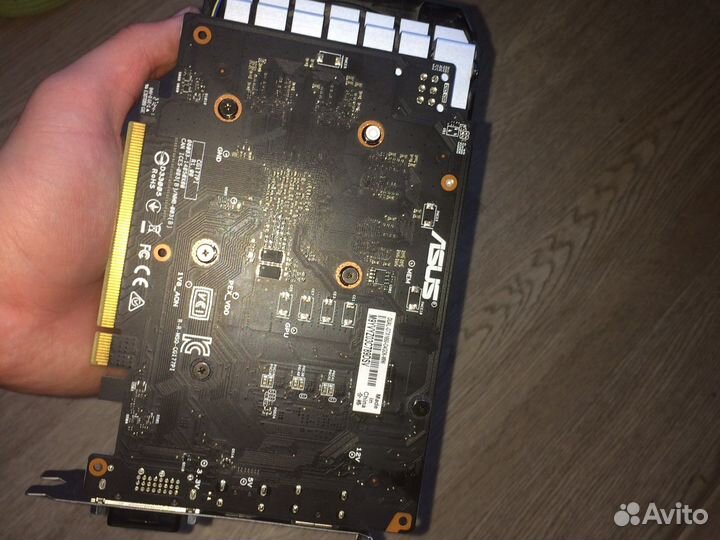 Видеокарта Asus dual geforce gtx 1650 mini oc 4GB