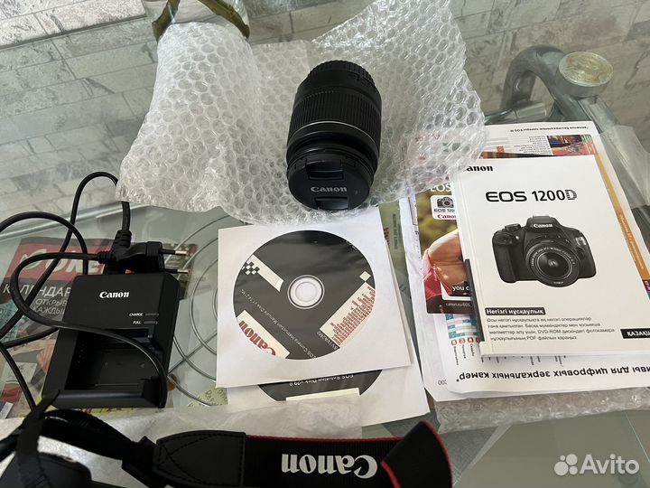 Зеркальный фотоаппарат canon eos 1200d