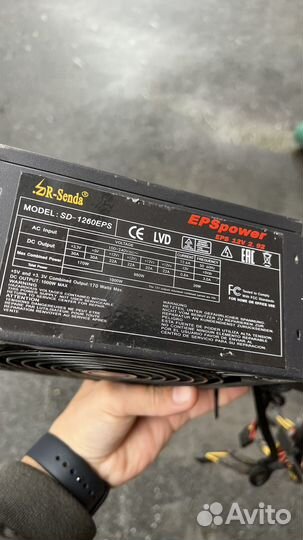 Блок питания 750w, 1000w