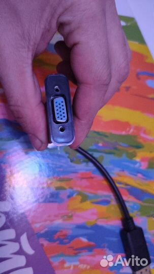 Переходник displayport to vga