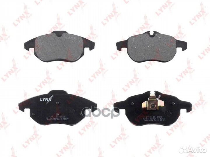 Колодки тормозные дисковые перед BD5923 LYN