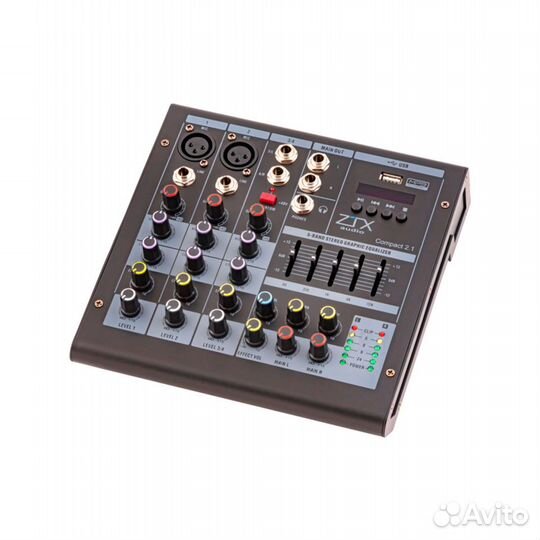 ZTX audio Compact 2.1 микшерный пульт 2mono, 1ster