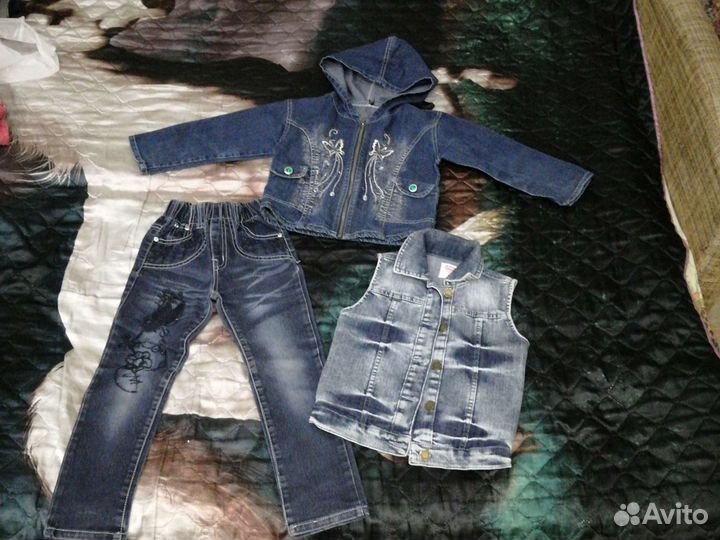 Вещи для девочки пакетами