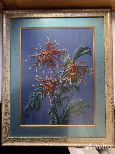 Картины вышитые бисером