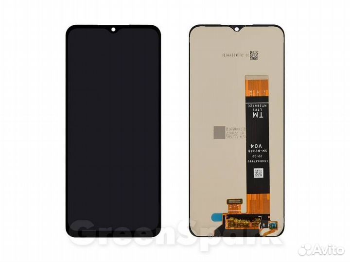 Дисплей для Samsung A135F Galaxy A13 +тач черный