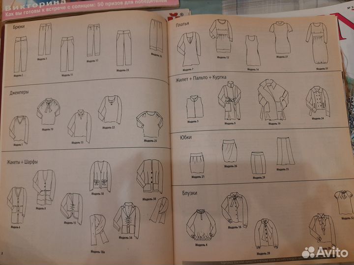 Журнал Diana moden, Шитье и крой, Журнал мод