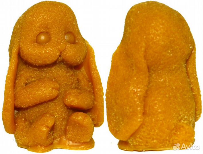 Силиконовая форма для свечей Заяц 4 (0751)