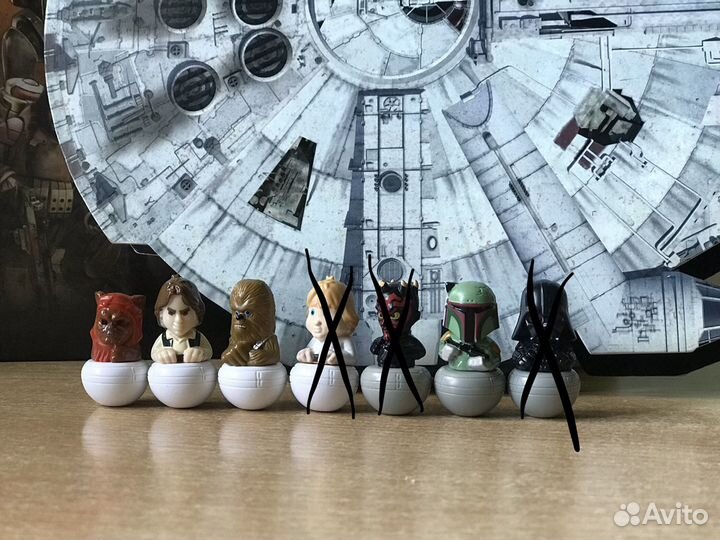 Фигурки-неваляшки «Звездные войны»