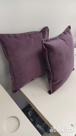 Подушки декоративные 2 шт. Сиреневые