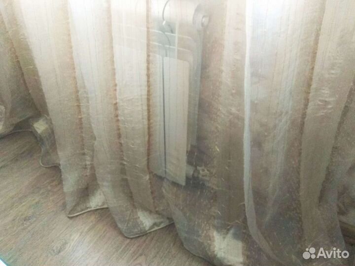 Шторы тюль 2,54 м * 2,16 м