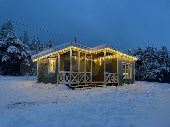 Дом 55 м² на участке 15 сот.