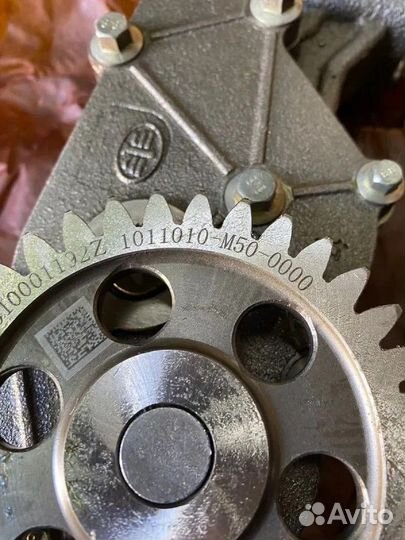 Насос масляный в сборе FAW J7 оригинал