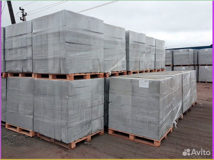 Газобетонные блоки С доставкой на объект c-6783