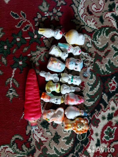 Елочные игрушки СССР