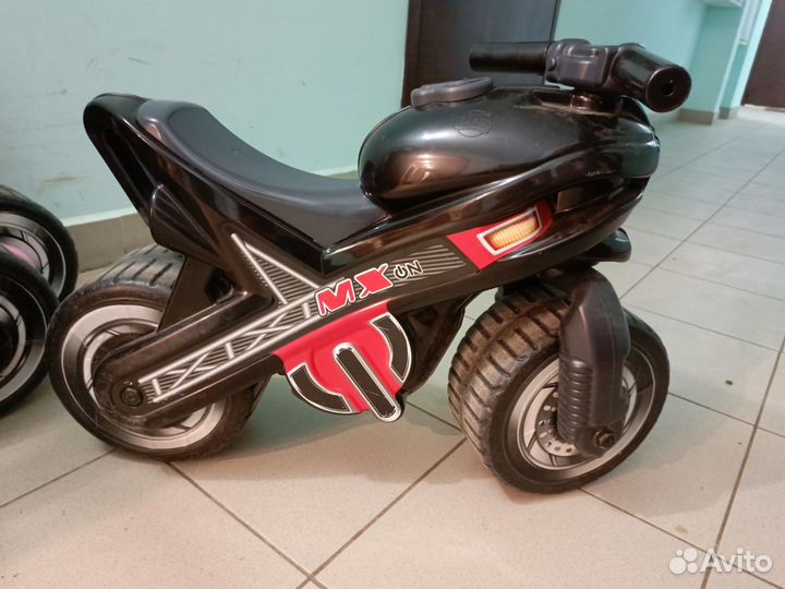 Каталка мотоцикл полесье