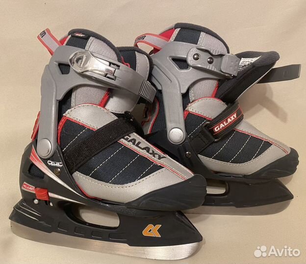 Коньки раздвижные Galaxy 28-31