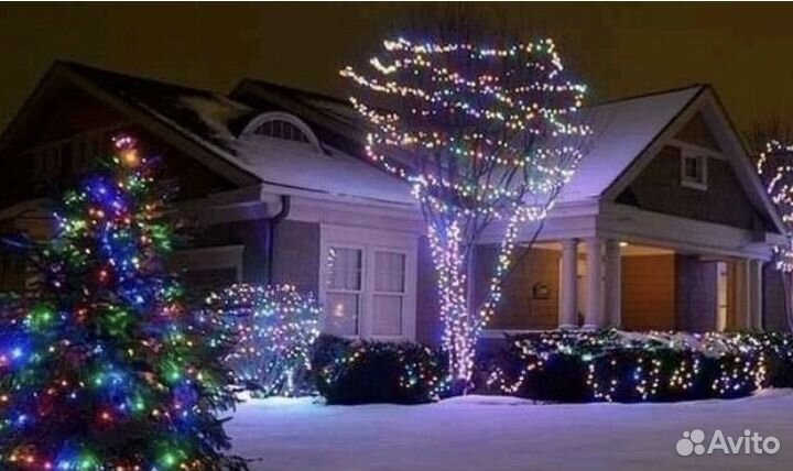 Светодиодная гирлянда 50 метров