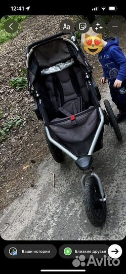 Прогулочная коляска bob revolution se