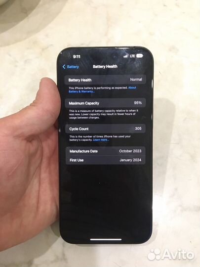 iPhone 15 Pro Max, 256 ГБ