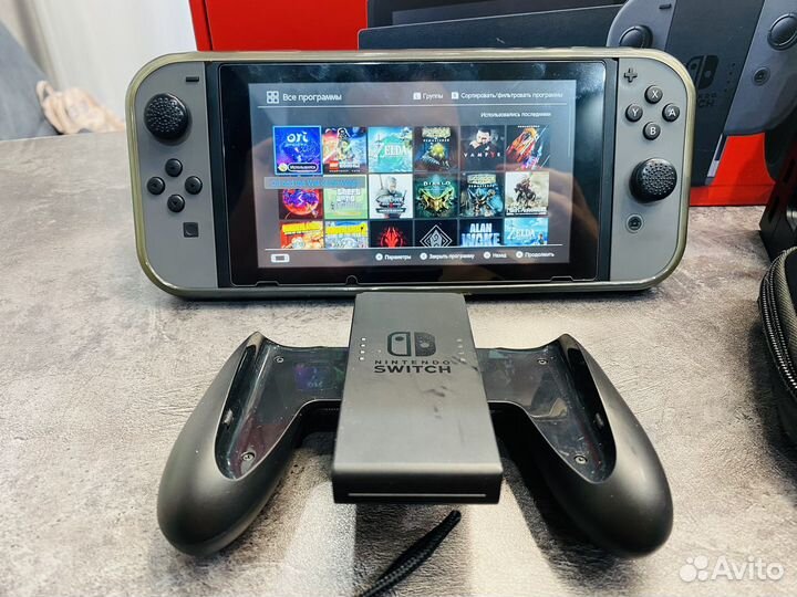 Nintendo switch rev 2, прошитая