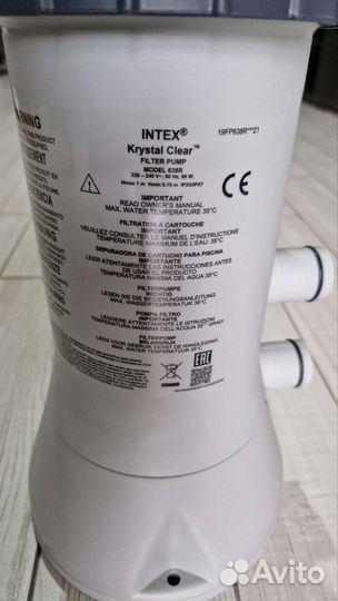 Фильтр насос для бассейна intex 638R