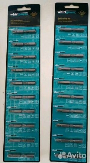 Биты WhirlPower 25,50,200mm