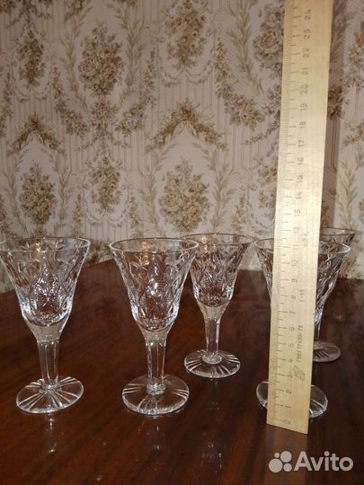 Фужеры хрустальные