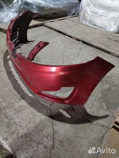 Передний бампер kia rio 3