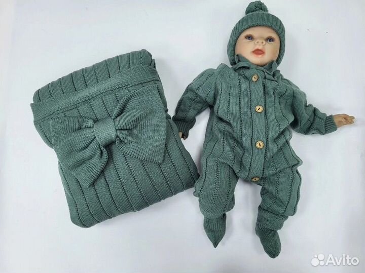 Конверт одеяло на выписку весь комплект