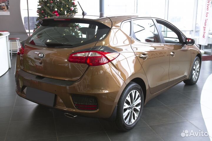 Накладка на бампер Kia Ceed 2 (12-18) RA