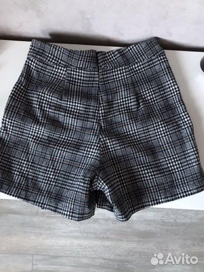 Шорты в клетку зима/весна