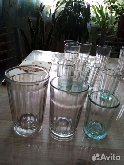 Стакан СССР граненый