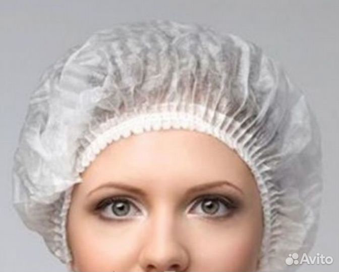 Шапочки одноразовые 125 шт