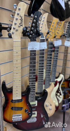 Электрогитара детская rocket ST-32 SB