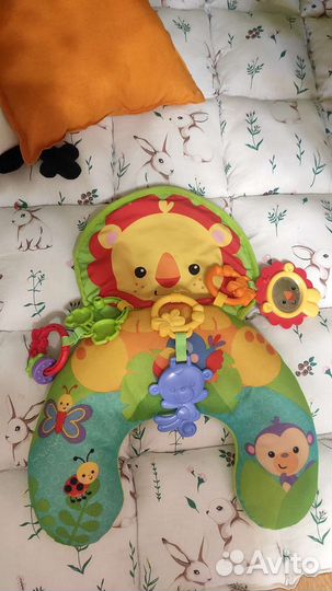 Подушка-валик игровая Fisher-Price