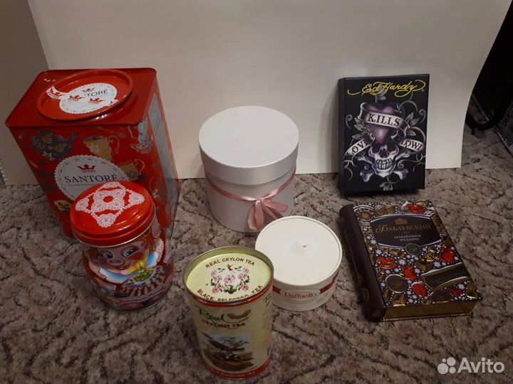 Подарочные баночки для подарков от Деда Мороза