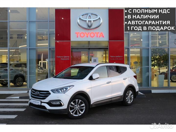 Hyundai Santa Fe 2.4 AT, 2017, 87 289 км