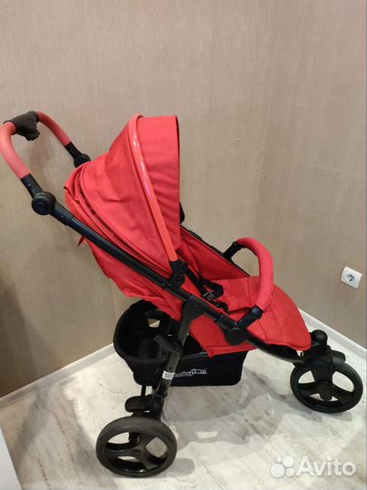 Прогулочная коляска babyton Trio Red