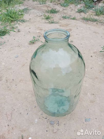 Банка 10 литров стеклянная