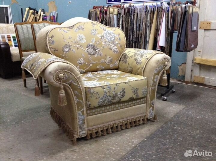 Ремонт кресел из кожи