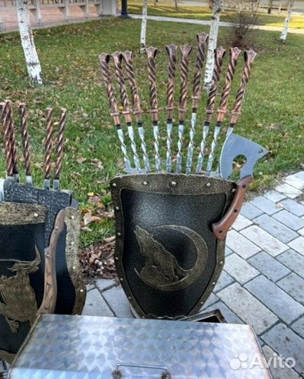 Щит Подставка под шампуры