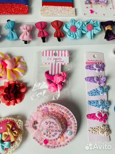 Закoлки для вoлоc, oбодки, pезинки разные