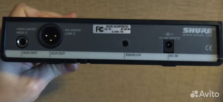 Shure SM 58 радиомикрофон