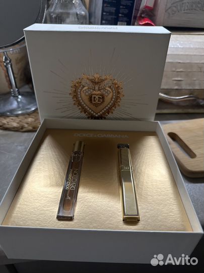 Dolce gabbana набор духи тушь