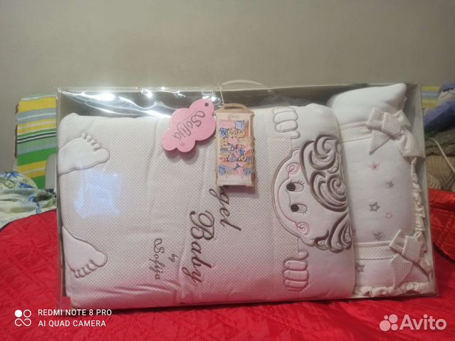 Детское постельное белье в детскую кроватку новое