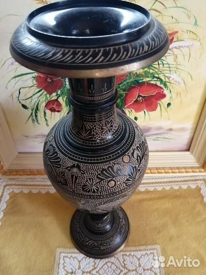 Чеканка СССР. Ваза Индия. Кувшины Грузия