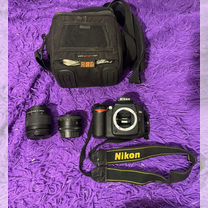 Фотоаппарат nikon d90 + (2 объектива)