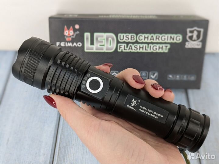 Фонарь ручной Feimao 8 часов работы