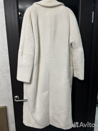 Искусственная шуба белая