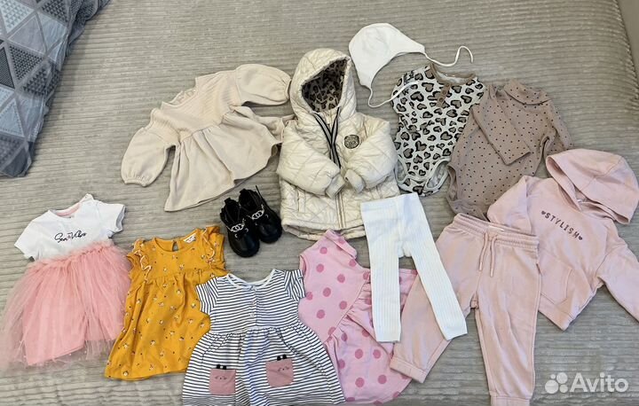 Вещи на девочку 80 86